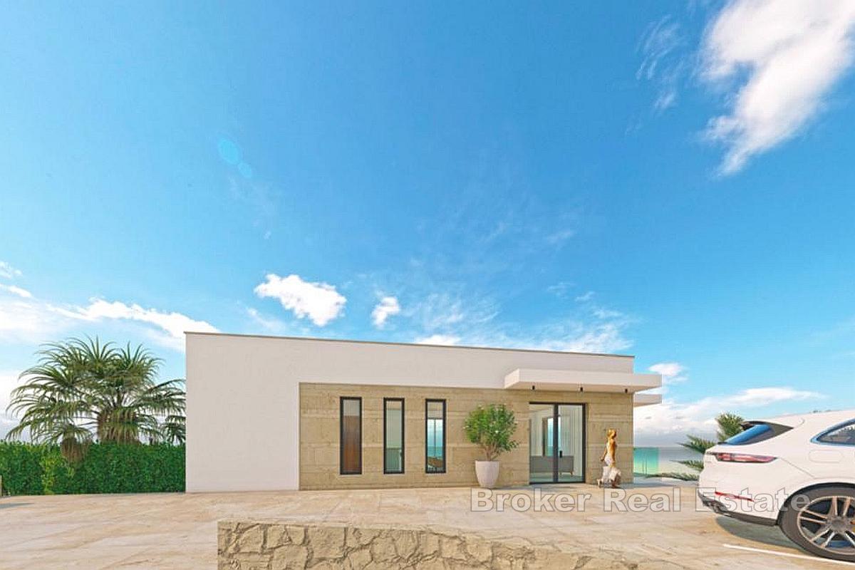 Terreno edificabile con progetto e vista panoramica sul mare