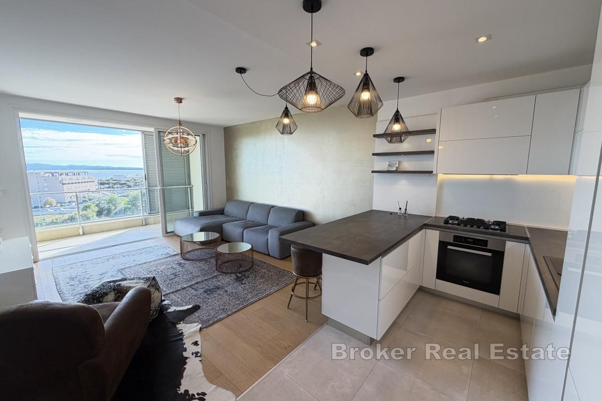 Moderne Zwei-Zimmer-Wohnung mit Meerblick