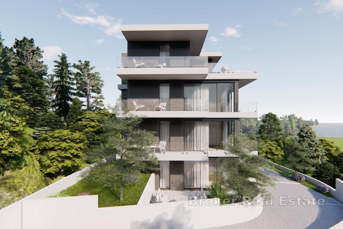 Moderne toroms leilighet nær sjøen