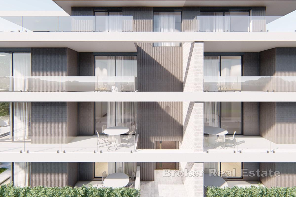 Appartement moderne de deux chambres avec vue sur mer