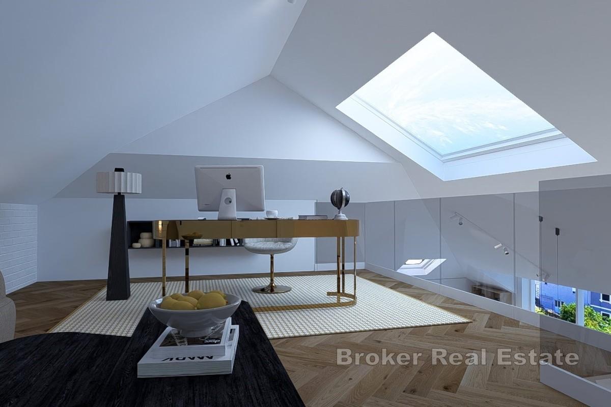 Lyxlägenhet med havsutsikt