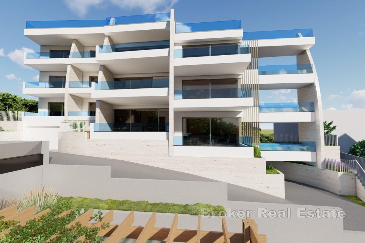 Appartement de luxe avec piscine et jardin