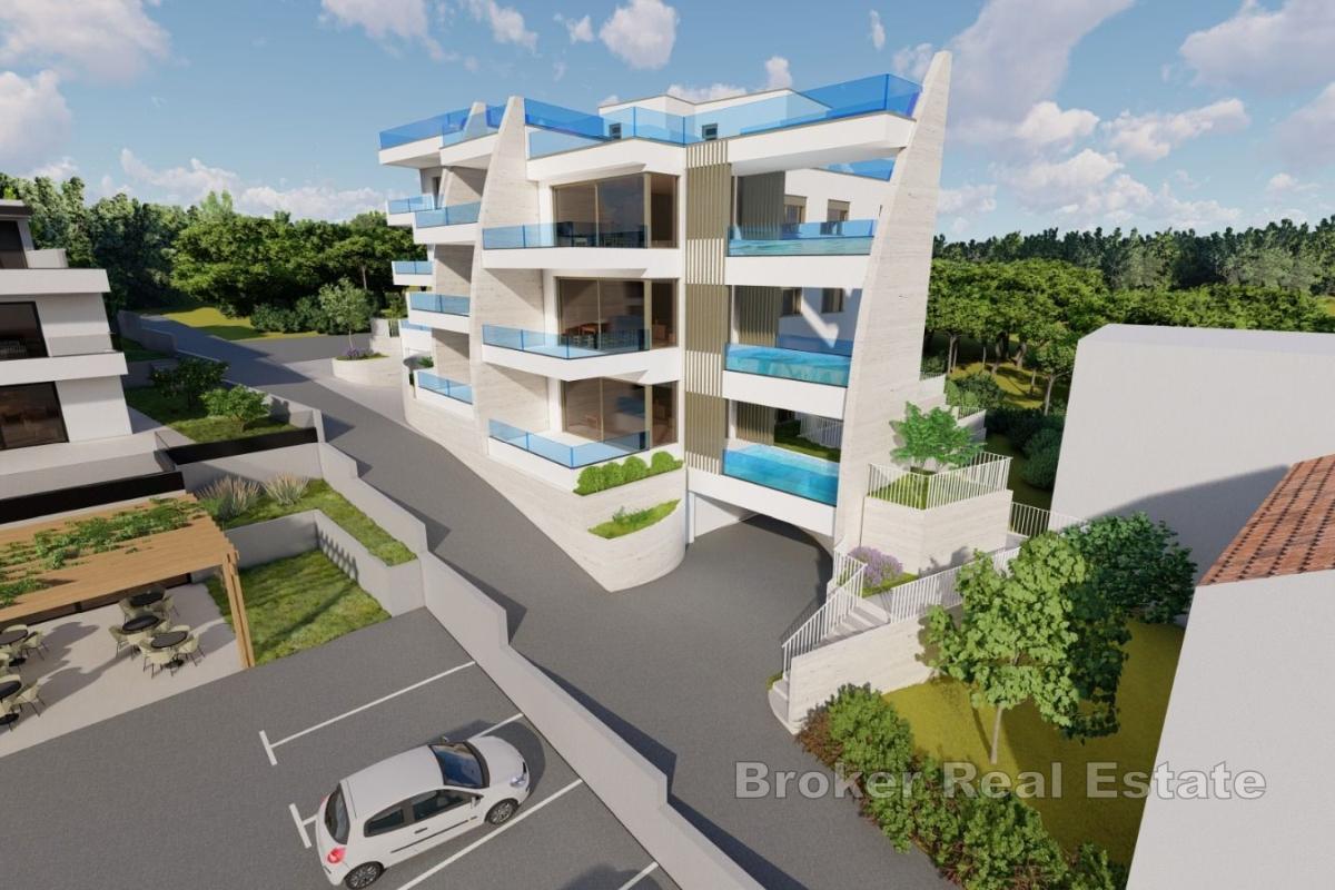 Appartement de luxe avec piscine et jardin