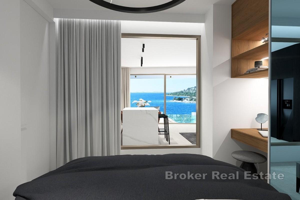 Appartamento di lusso con piscina vista mare