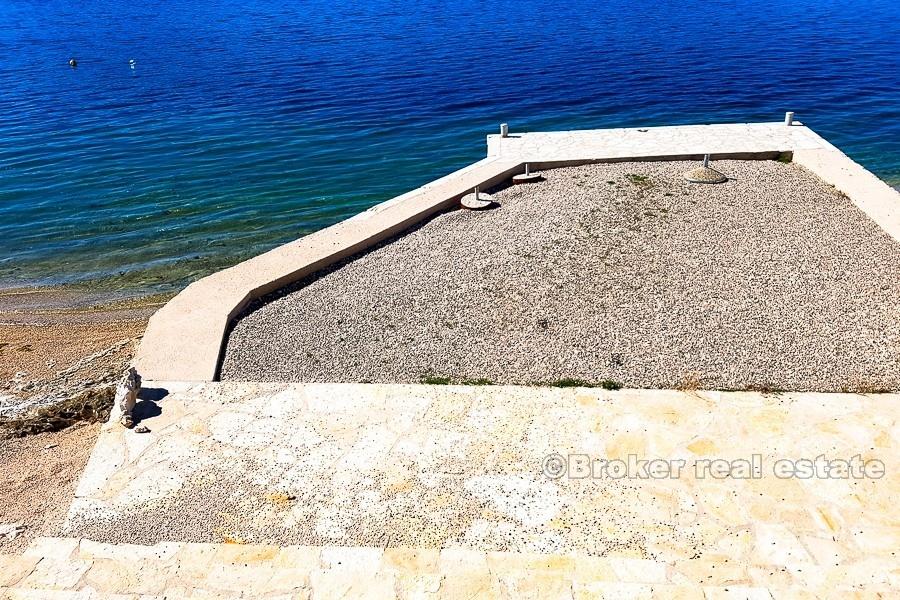 Posizione migliore alla prima fila al mare