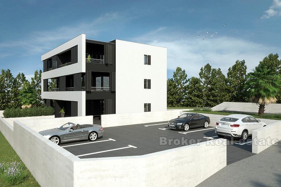 Nowy budynek z 6 apartamentami