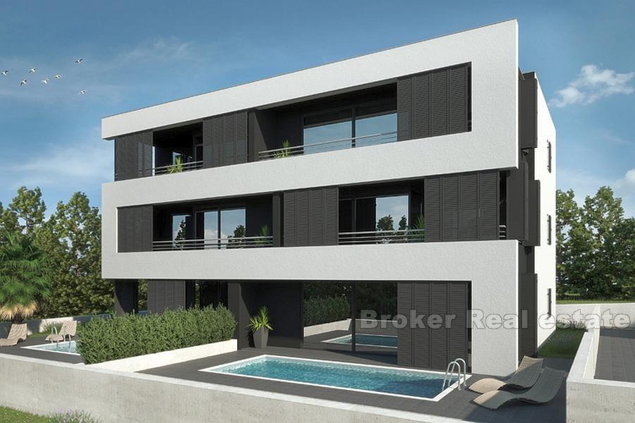 Nowy budynek z 6 apartamentami