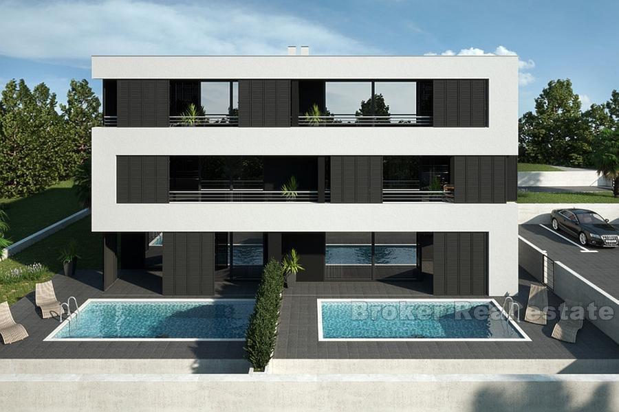 Nowy budynek z 6 apartamentami