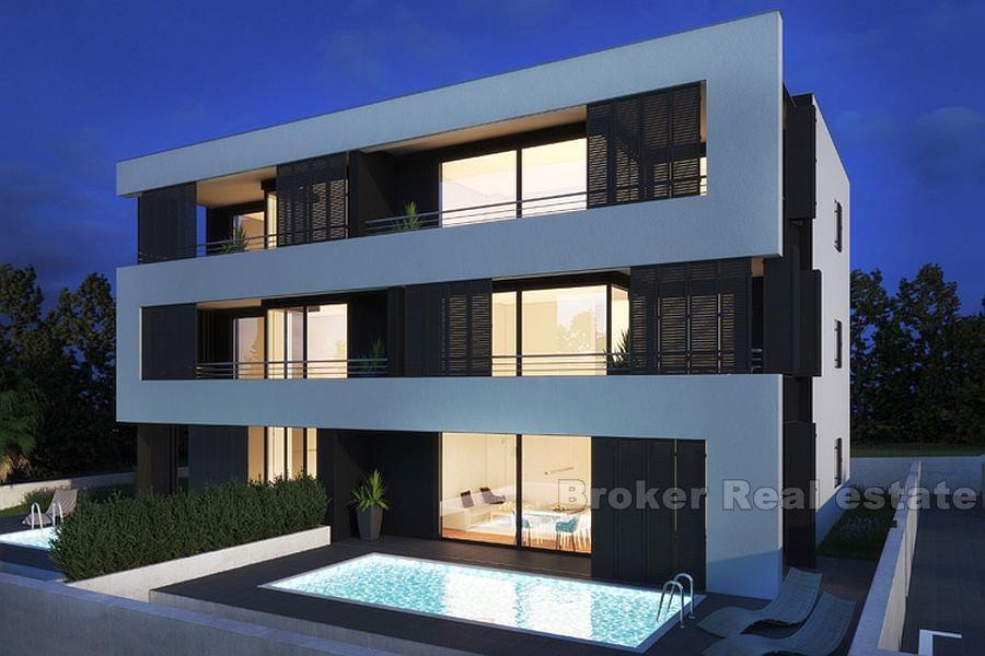 Nowy budynek z 6 apartamentami