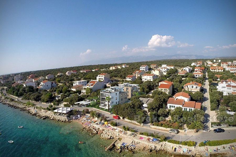 Penthouse apartment at second row from the sea, for sale