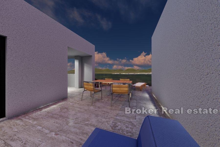 Villa con vista mare