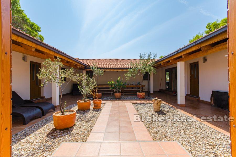 En unik bortgjemt eiendom på en liten øy