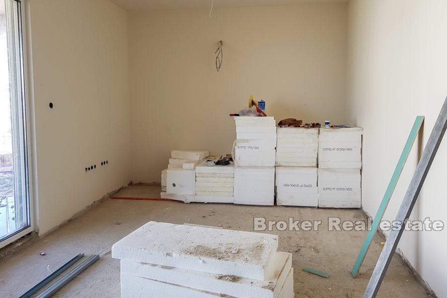 Apartments in new building with sea view