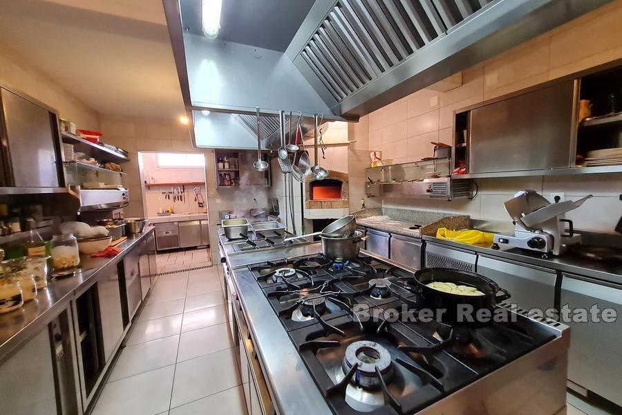 Newly built seafront villa with business space