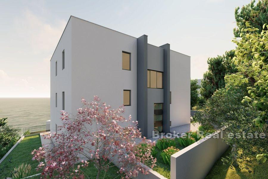 Luksuzna apartmanska zgrada s pogledom na more