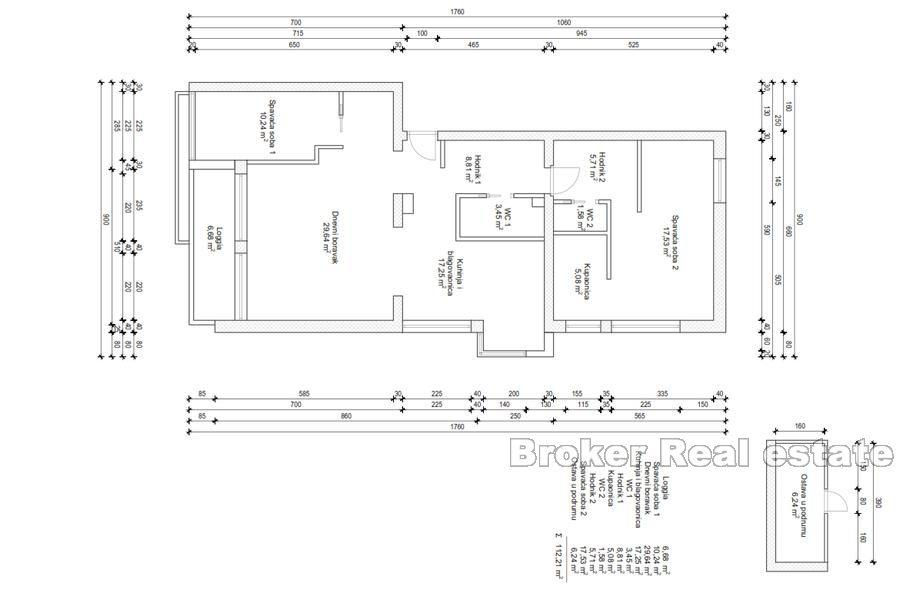 Meje, luxury two-bedroom apartment