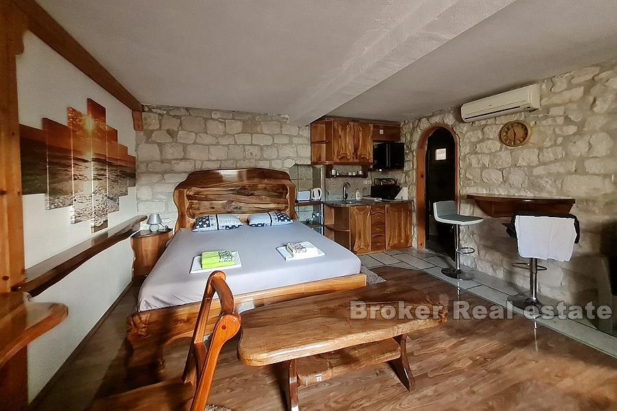 Indigenous Dalmatian house with sea view