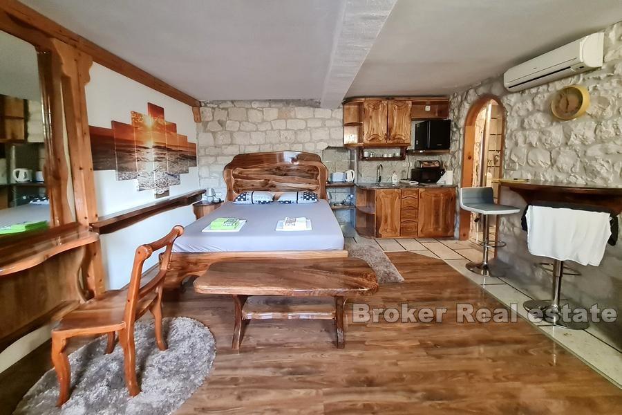 Indigenous Dalmatian house with sea view