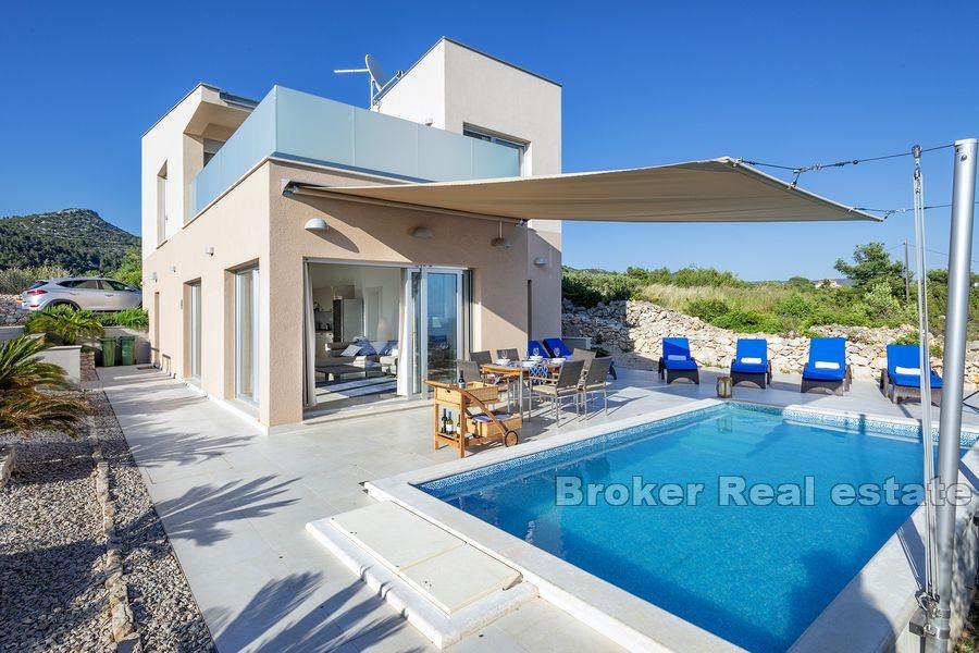 Modern villa with pool