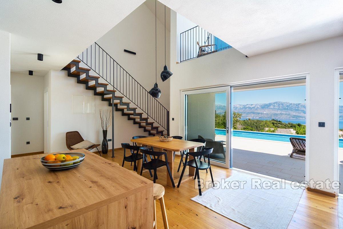 Modernes Haus mit Meerblick