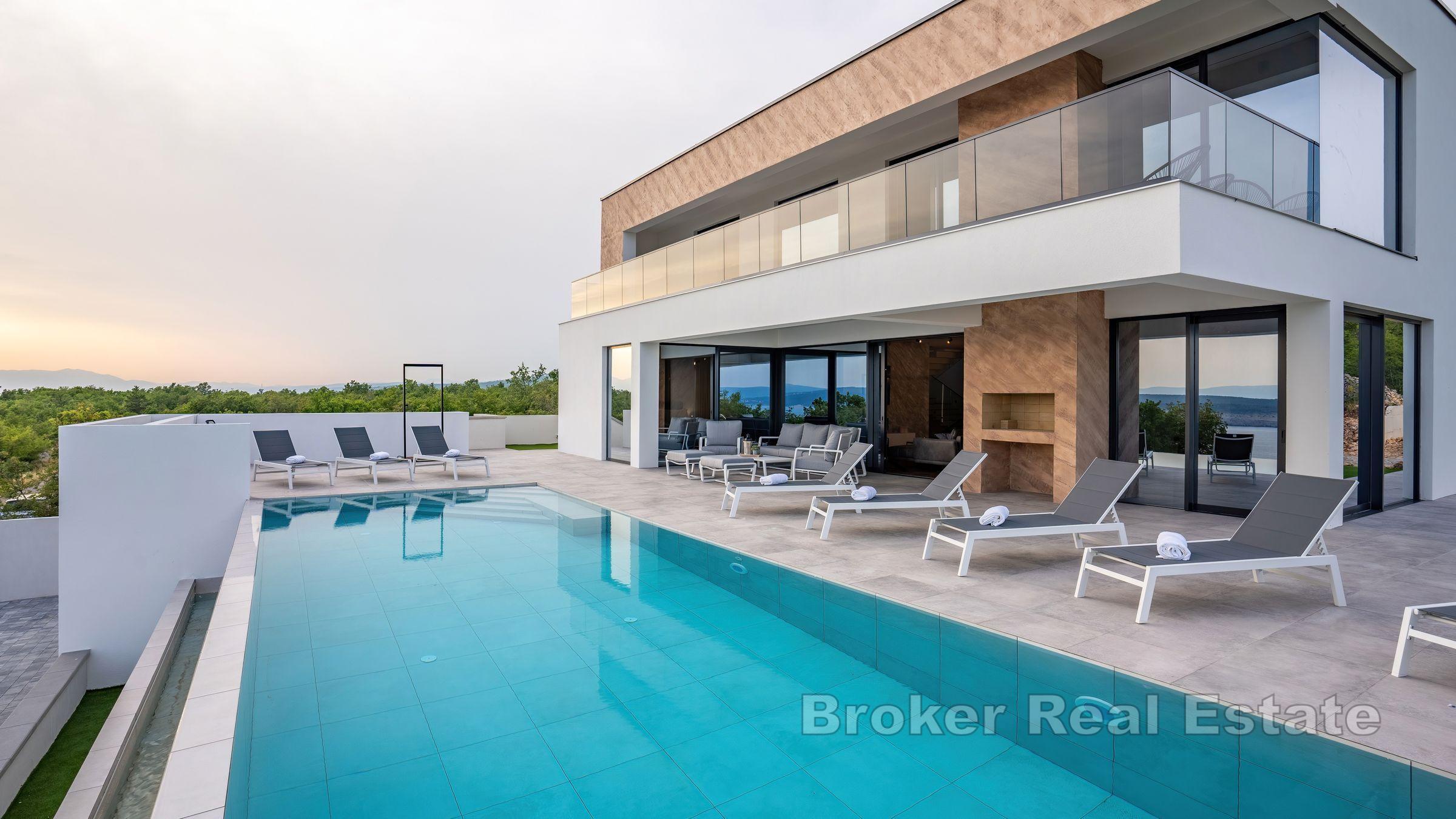 Luxusvilla mit Meerblick