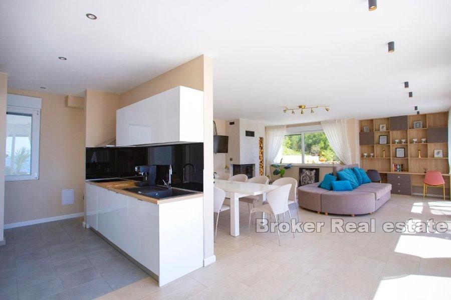 Modern villa with stunning view