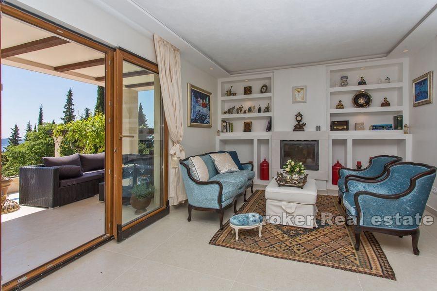 Villa de luxe avec vue mer panoramique