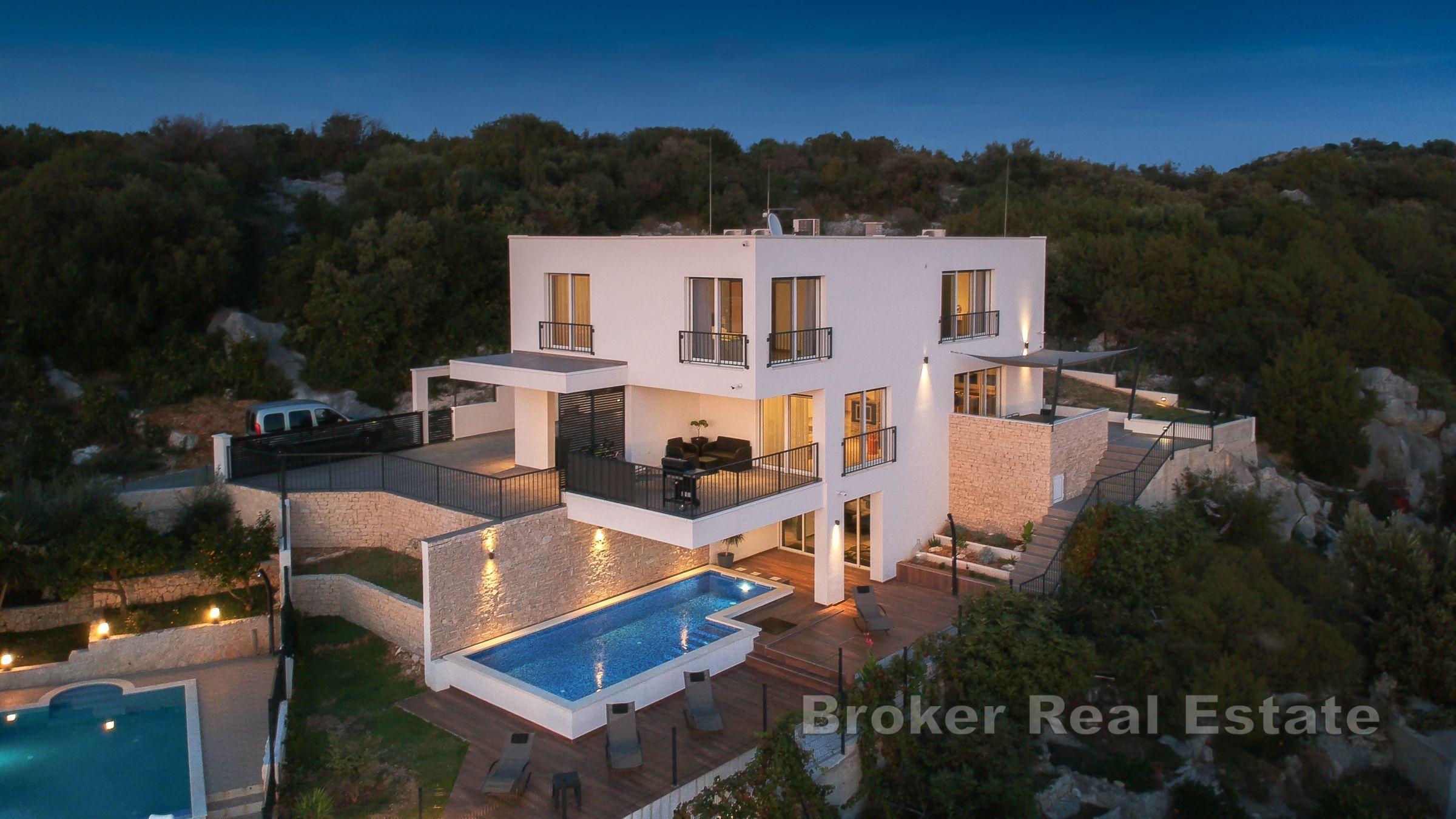 Luxusvilla mit Panoramablick