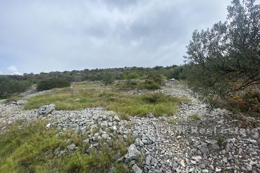 Byggeland med panoramautsikt over havet