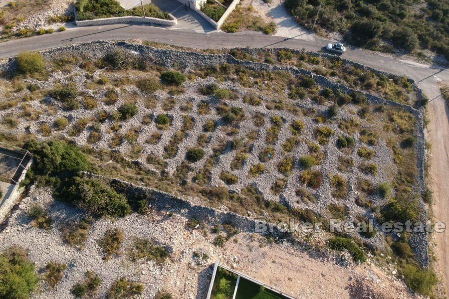 Baugrundstück mit Panoramablick auf das Meer