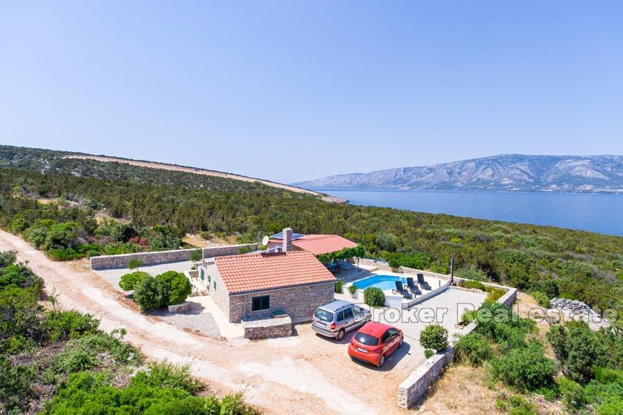 Indigenous Dalmatian house in a secluded location