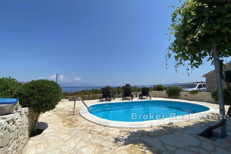 Indigenous Dalmatian house in a secluded location