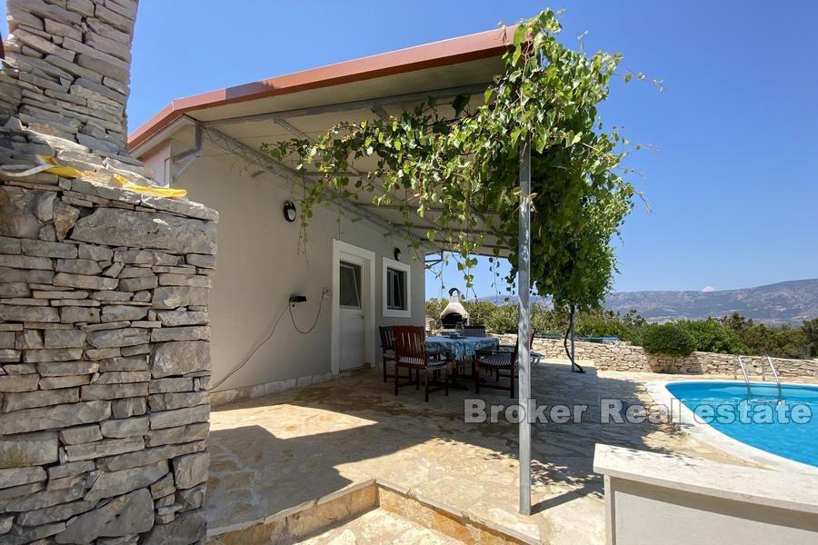 Indigenous Dalmatian house in a secluded location