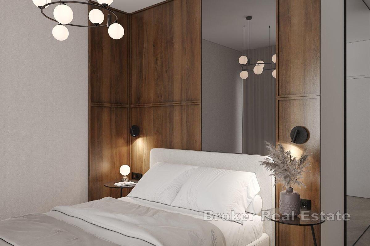 Moderne Villa in der zweiten Reihe zum Meer