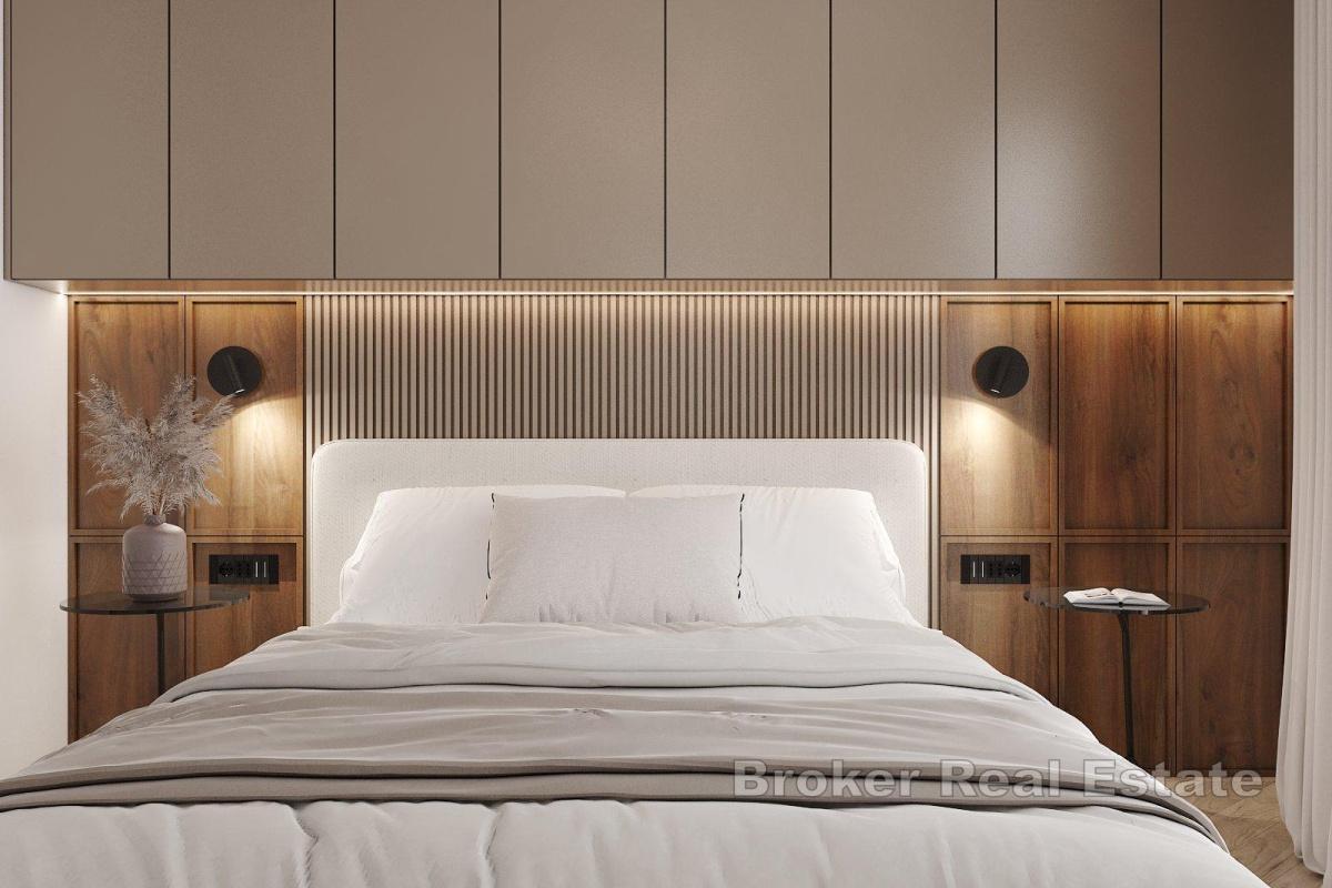 Moderne Villa in der zweiten Reihe zum Meer