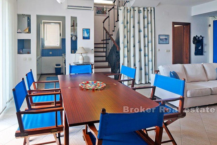 House in the first row to the sea