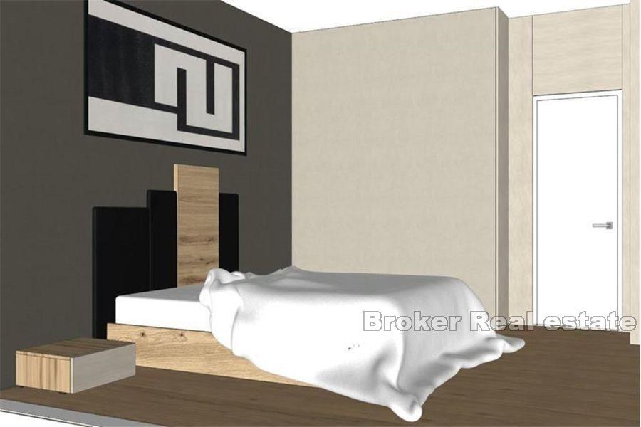 Newly built penthouse, first row to the sea