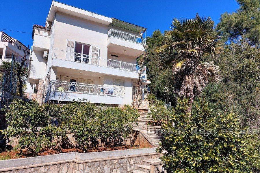 Apartment house in the first row to the sea