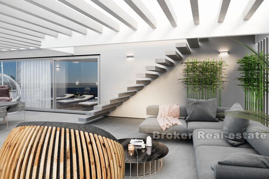 Villa moderne avec vue mer