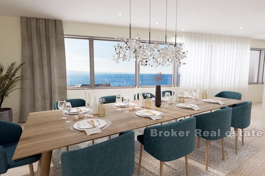 Villa moderne avec vue mer