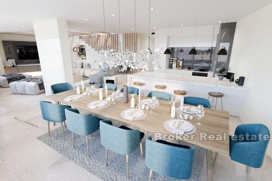 Villa moderne avec vue mer