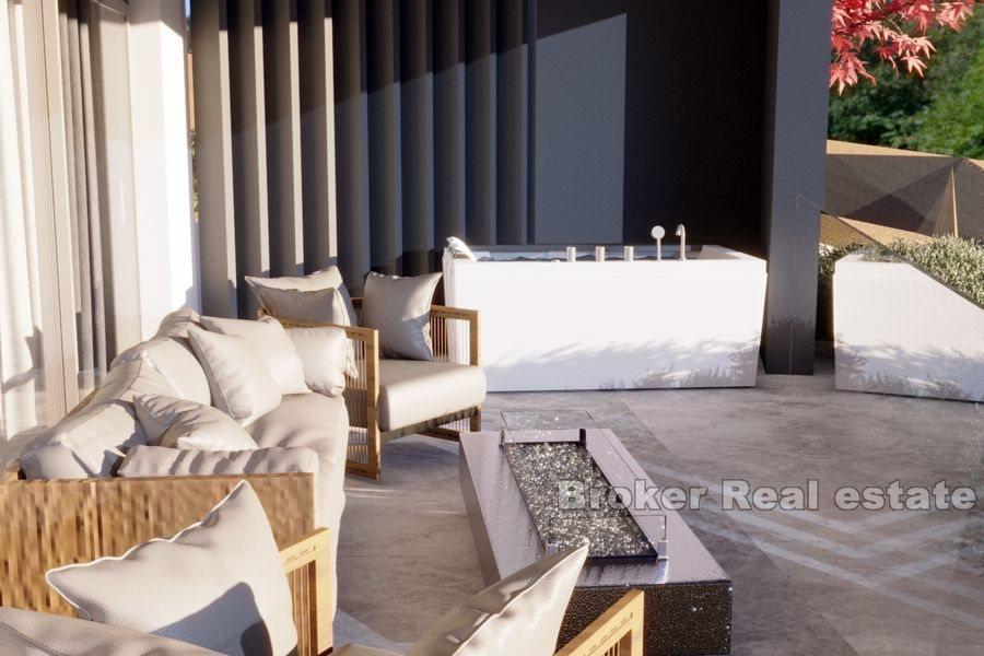 Villa moderne avec vue mer