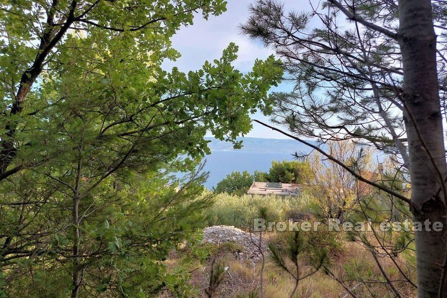 Terreno edificabile con vista mare