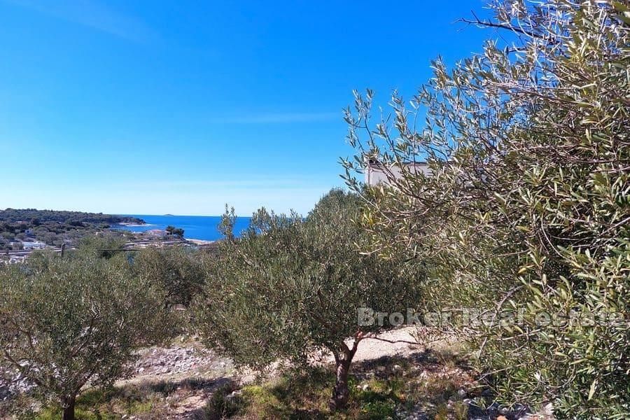 Unfertiges Haus mit Meerblick