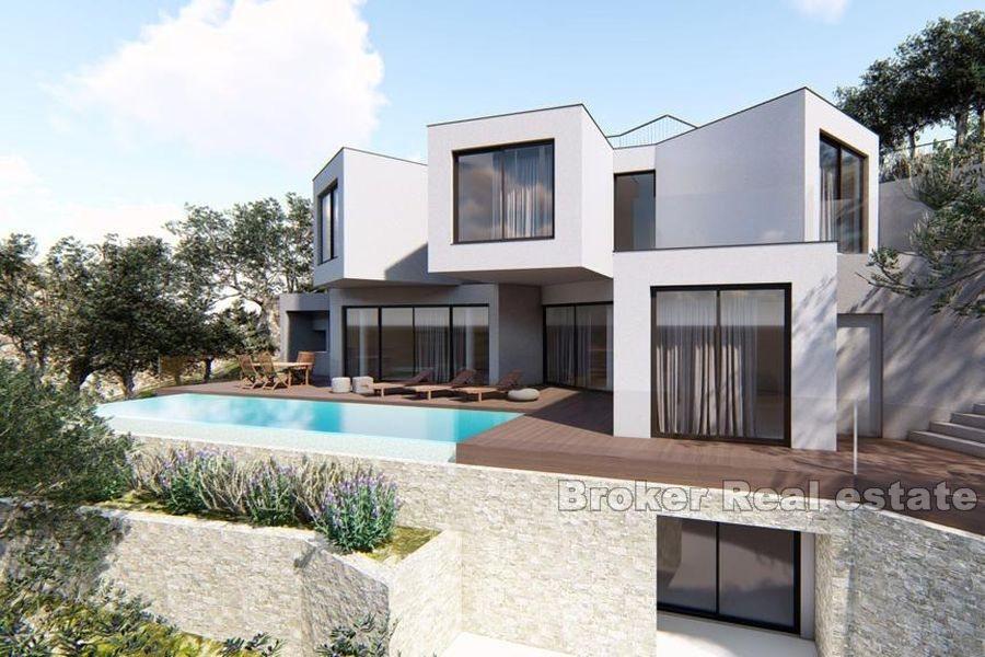 Zemljište na mirnoj lokaciji sa pogledom na more