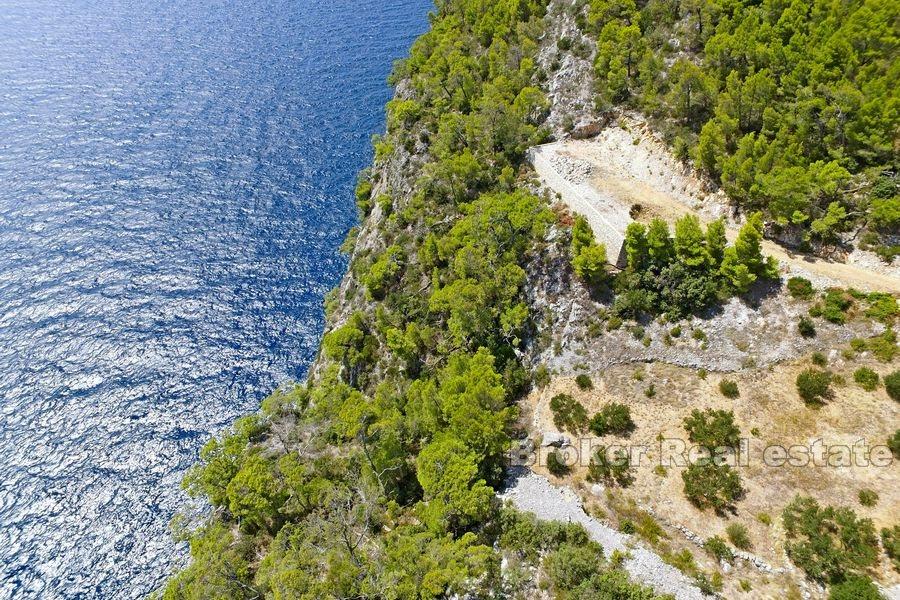 Stor jordbruksmark i första raden till havet