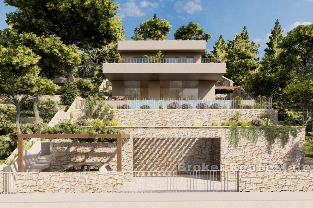 Zemljište sa pogledom na more i građevinskom dozvolom