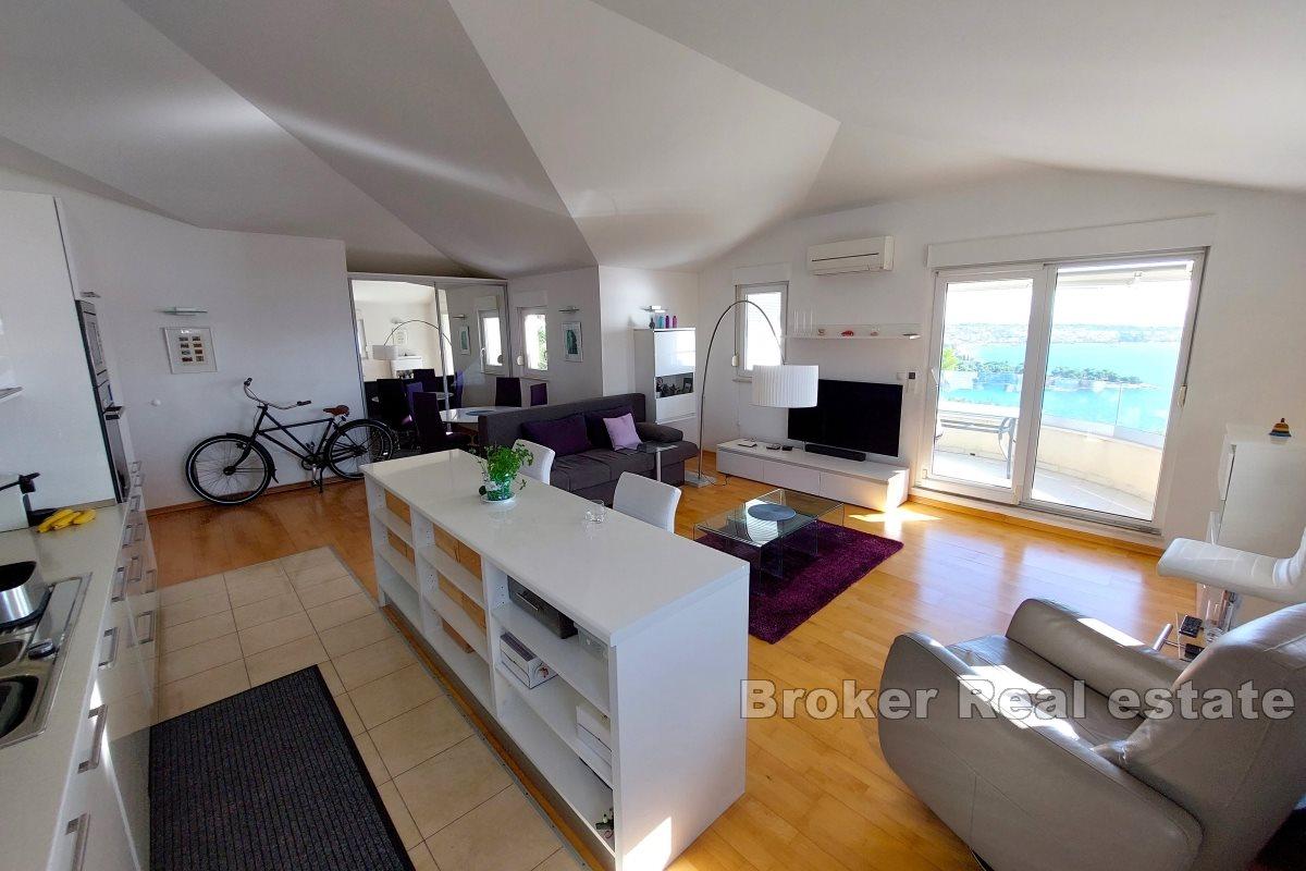 Penthouse z widokiem na morze