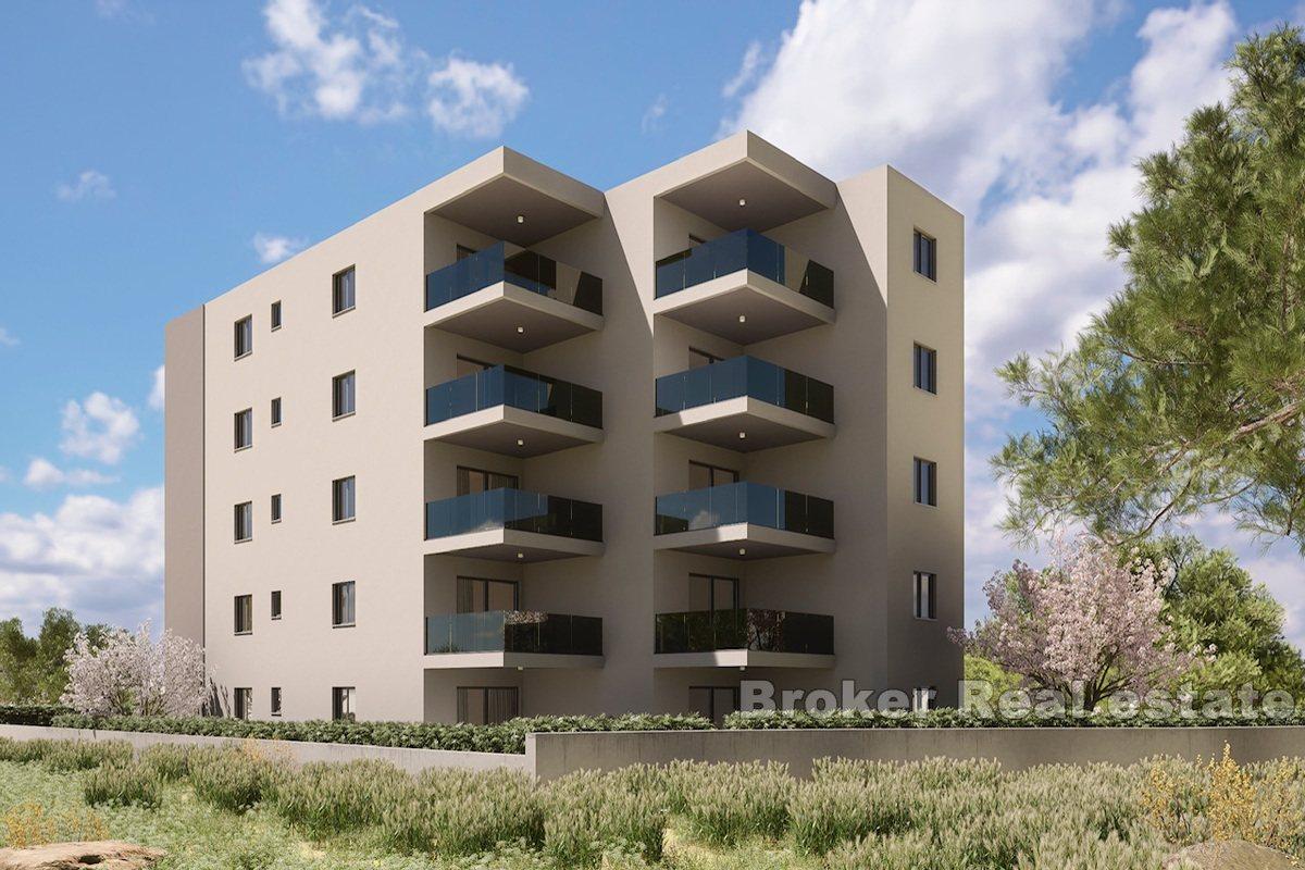 Top floor apartments in a new building