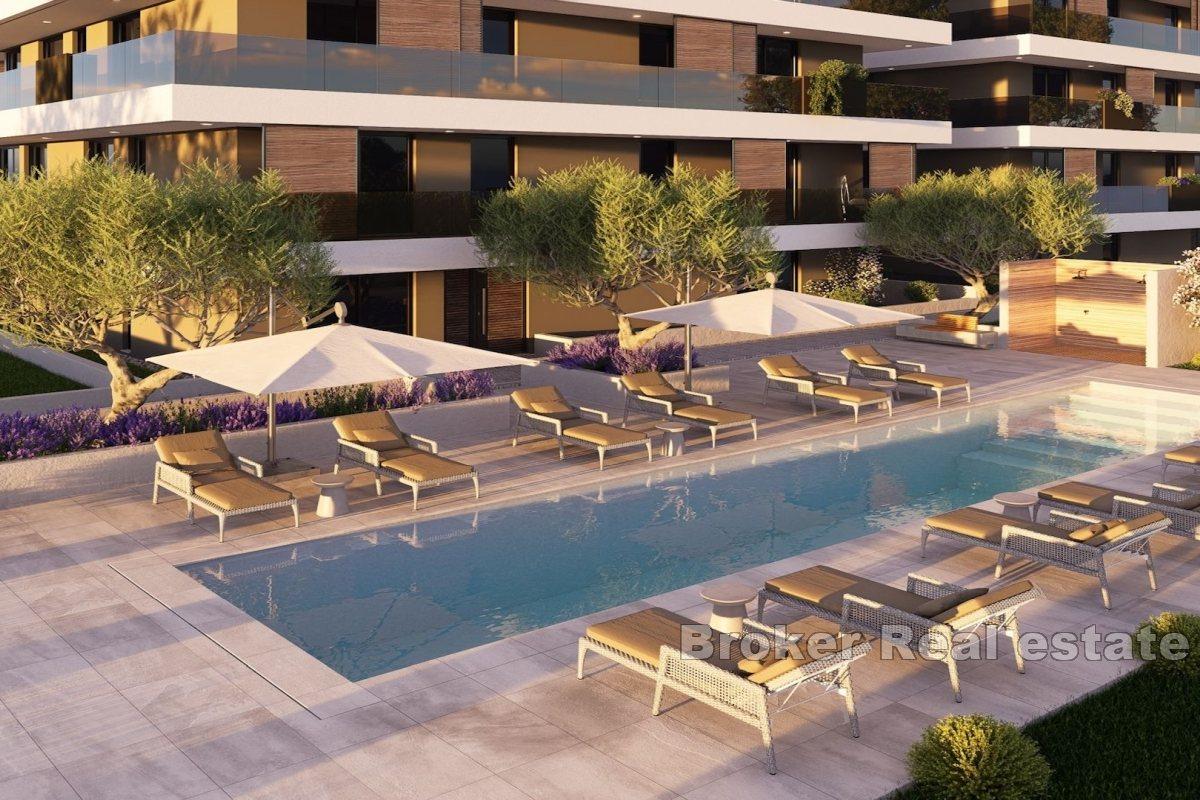 Appartements de luxe en première rangée de la mer